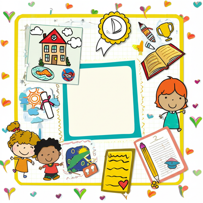 Child profile with achievements and memories